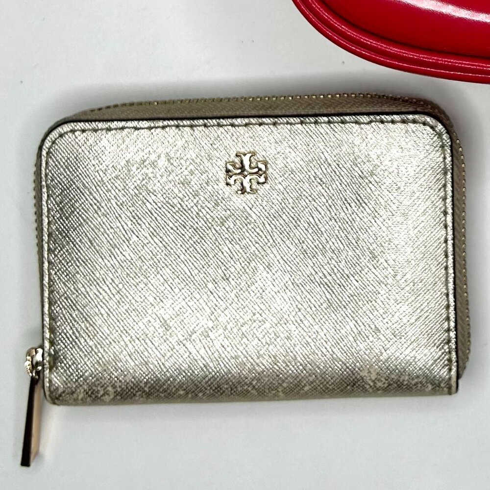 Tory Burch Coin Purse in Gold